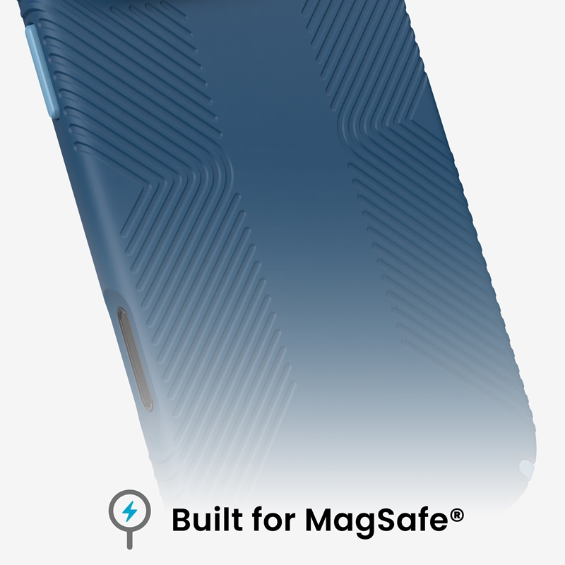 coque iphone 18 pro max presidio2 grip magsafe speck bleu deep sea