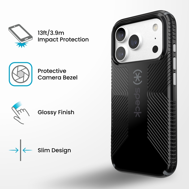 coque iphone 18 pro candyshell icon magsafe speck noir licorice