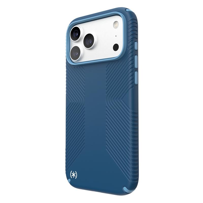 coque iphone 18 pro max presidio2 grip magsafe speck bleu deep sea
