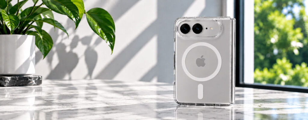 coque iphone duo transparente