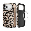 coque lamano magsafe pour iphone 18 pro tech protect motif panthère