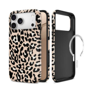coque lamano magsafe pour iphone 18 pro tech protect motif panthère