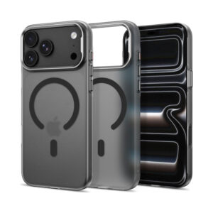 coque magzero magsafe pour iphone 18 pro tech protect noir mat