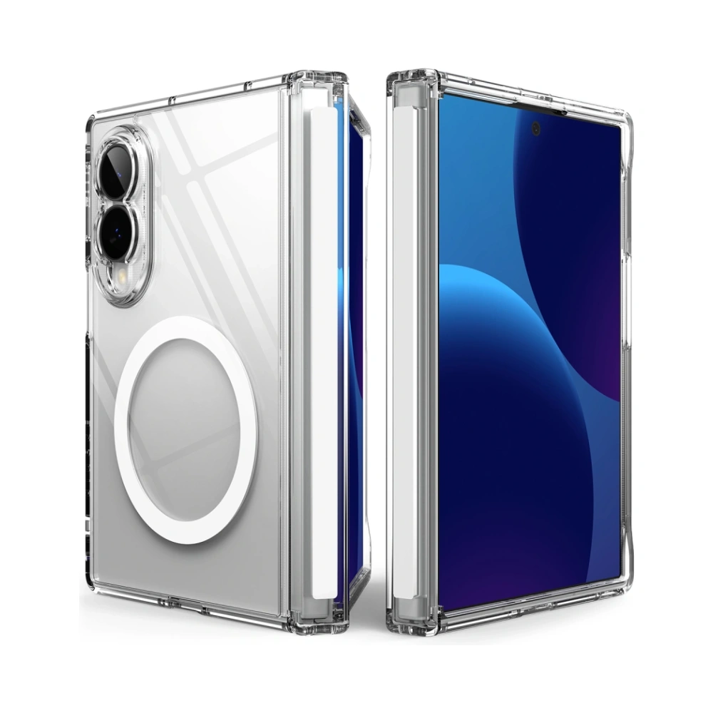 Coque Ringke Fusion Flap Magnetic MagSafe Galaxy Z Fold 8 Transparent — visuel 3