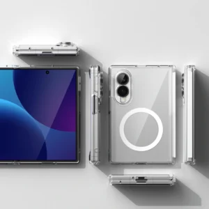 Coque Ringke Fusion Flap Magnetic MagSafe Galaxy Z Fold 8 Transparent — visuel 2
