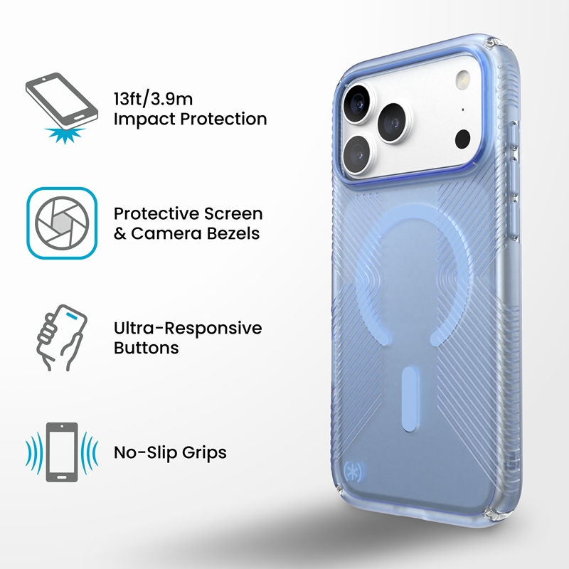 coque iphone 18 pro max presidio lux grip magsafe speck beige sable