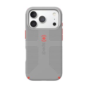 coque iphone 18 pro candyshell grip magsafe speck gris overcast