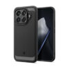 Coque Rugged Armor Spigen pour Xiaomi 15T Pro noir mat