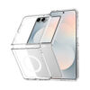 coque samsung galaxy z flip 8 flexair hybrid magsafe tech protect transparent
