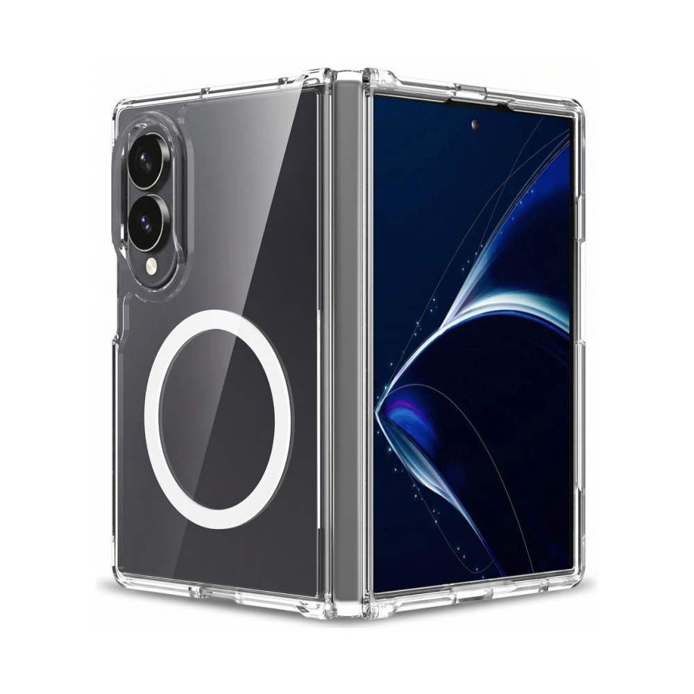 coque samsung galaxy z fold 8 flexair hybrid magsafe tech protect transparent