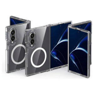 coque samsung galaxy z fold 8 flexair hybrid magsafe tech protect transparent