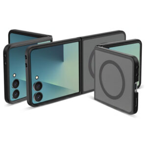 coque samsung galaxy z flip 8 magmat magsafe tech protect noir mat