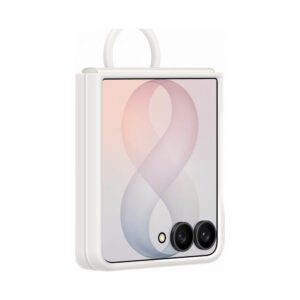 coque samsung galaxy z flip 8 silicone ring magnet samsung blanc