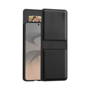 coque samsung galaxy z flip 8 wallet tech protect noir