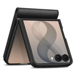 coque samsung galaxy z flip 8 wallet tech protect noir
