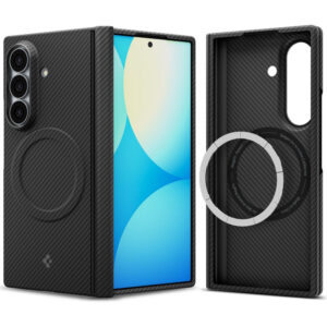 coque samsung galaxy z fold 8 ultra airskin aramid magsafe spigen noir