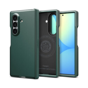 coque samsung galaxy z fold 8 ultra tough armor pro magsafe spigen vert abysse