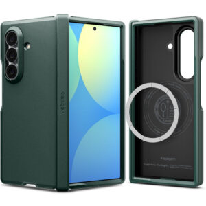 coque samsung galaxy z fold 8 ultra tough armor pro magsafe spigen vert abysse