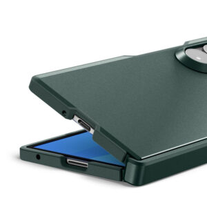 coque samsung galaxy z fold 8 ultra tough armor pro magsafe spigen vert abysse