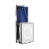 coque samsung galaxy z flip 8 lifepro xtreme magclick uniq transparent