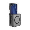 coque samsung galaxy z flip 8 veren af magclick uniq noir