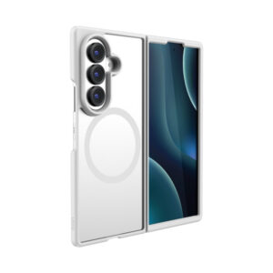 coque samsung galaxy z flip 8 veren af magclick uniq fumé givré