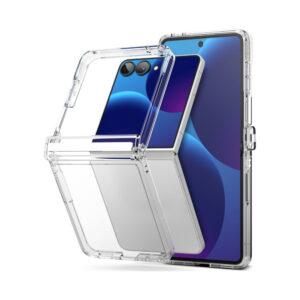 coque samsung galaxy z flip 8 fusion flap ringke transparent