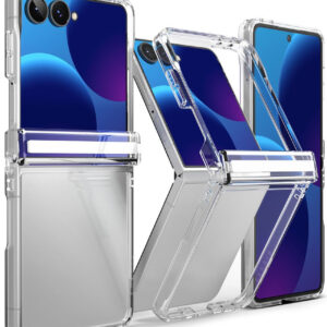 coque samsung galaxy z flip 8 fusion flap ringke transparent