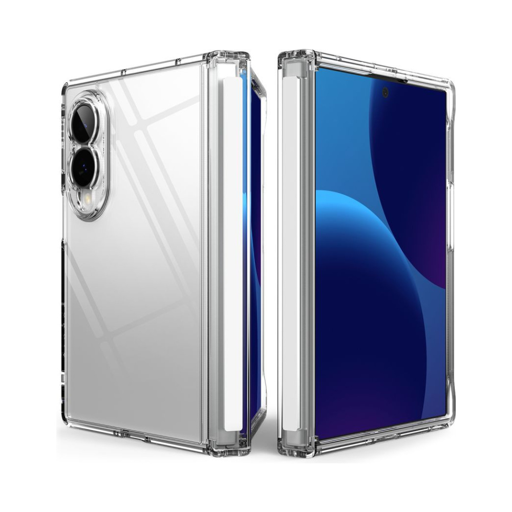 coque samsung galaxy z fold 8 fusion flap ringke transparent