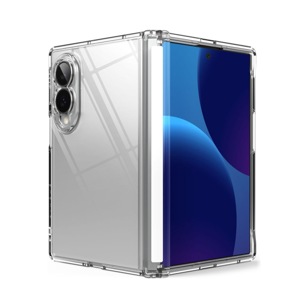 coque samsung galaxy z fold 8 fusion flap ringke transparent