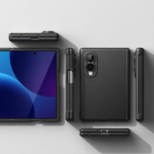 coque samsung galaxy z fold 8 onyx flap magnetic magsafe ringke noir