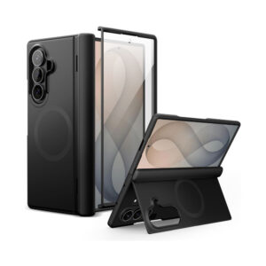 coque samsung galaxy z fold 8 ultra kevlar aura magsafe tech protect noir