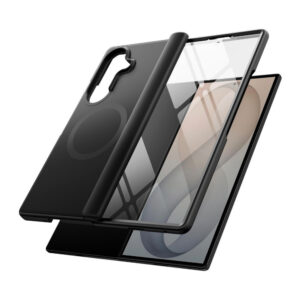 coque samsung galaxy z fold 8 ultra kevlar aura magsafe tech protect noir
