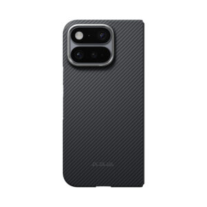 coque google pixel 11 pro fold edge case pitaka noir et gris