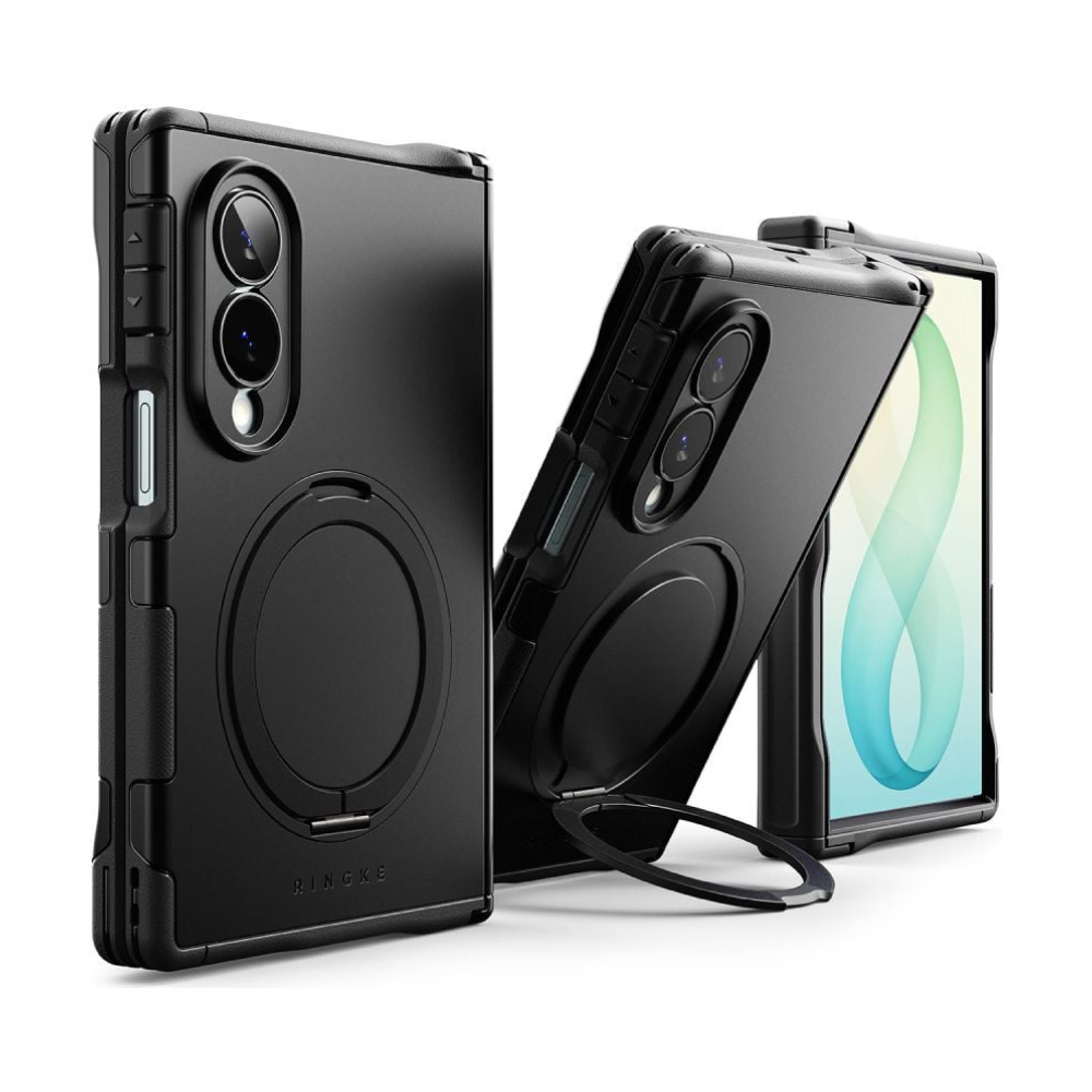 coque samsung galaxy z fold 8 alles magnetic magsafe ringke noir