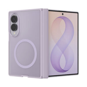 coque samsung galaxy z fold 8 airskin zero magsafe spigen lavande givrée