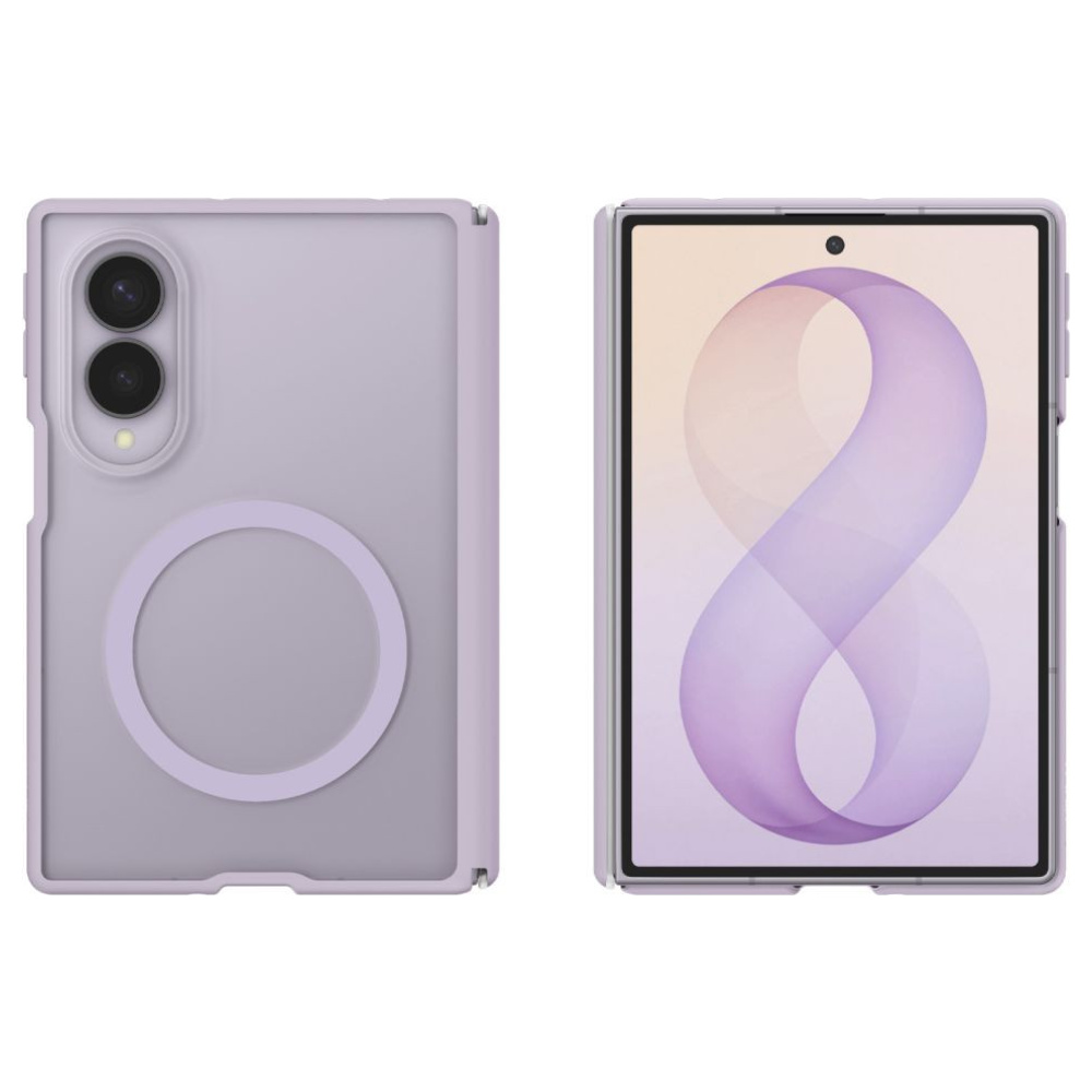 coque samsung galaxy z fold 8 airskin zero magsafe spigen lavande givrée