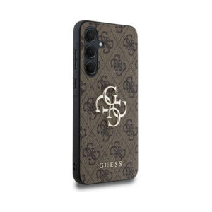 Coque Galaxy A35 5G Guess 4G Big Metal Logo brune — visuel 4