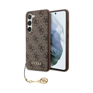 Coque Galaxy A35 5G Guess 4G Charms Collection brune