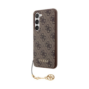 Coque Galaxy A35 5G Guess 4G Charms Collection brune — visuel 2