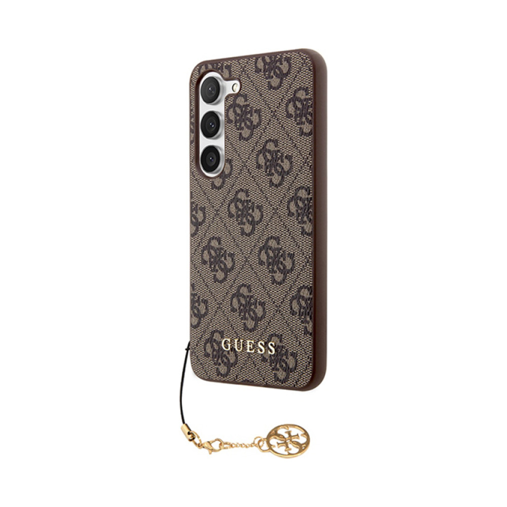 Coque Galaxy A35 5G Guess 4G Charms Collection brune — visuel 2