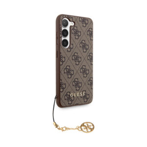 Coque Galaxy A35 5G Guess 4G Charms Collection brune — visuel 4