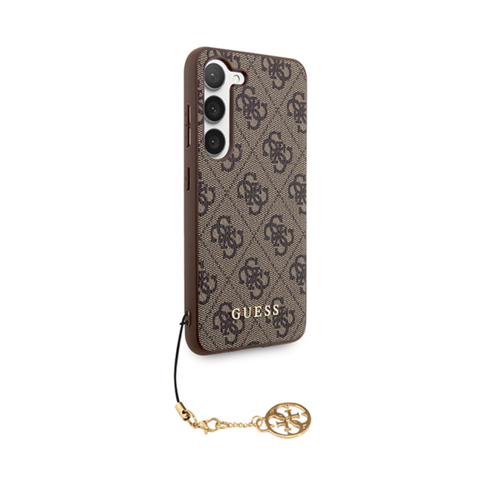 Coque Galaxy A35 5G Guess 4G Charms Collection brune — visuel 4