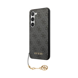 Coque Galaxy A35 5G Guess 4G Charms Collection noire — visuel 2