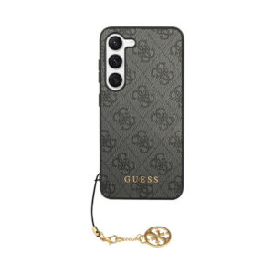 Coque Galaxy A35 5G Guess 4G Charms Collection noire — visuel 3