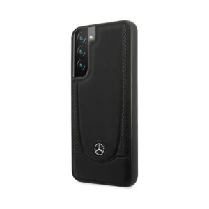 Coque Galaxy S22+ Mercedes Leather Urban Line noire — visuel 2