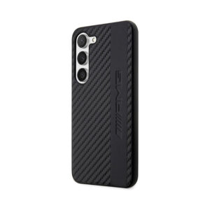 Coque Galaxy S23 AMG Carbon Stripe & Embossed noire — visuel 2