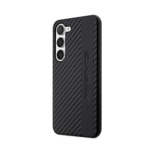 Coque Galaxy S23+ AMG Carbon Stripe & Embossed noire — visuel 2
