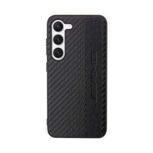 Coque Galaxy S23+ AMG Carbon Stripe & Embossed noire — visuel 3