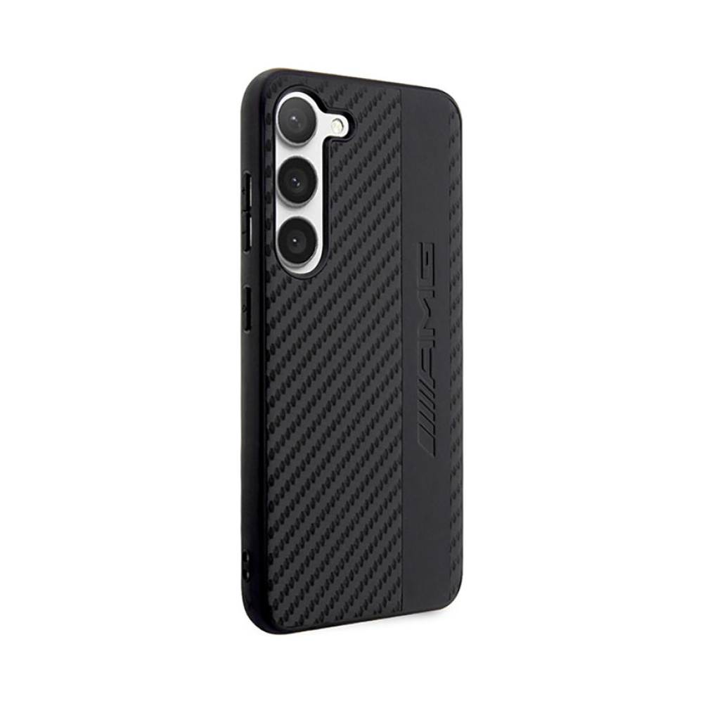 Coque Galaxy S23+ AMG Carbon Stripe & Embossed noire — visuel 4
